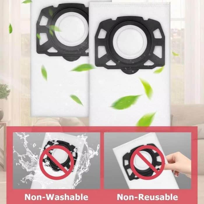 For Karcher WD2 / WD3 / KD3 Series 4pcs Dust Collection Bags Vacuum Cleaners Non-Woven Fabric Bags, For Karcher WD2 / WD3 / KD3 Series – Bild 6