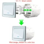 Verdeckter Wifi Smart Switch Dimmer und traditioneller Switch Dual Control Smart Switch – Bild 3