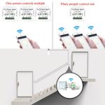 Verdeckter Wifi Smart Switch Dimmer und traditioneller Switch Dual Control Smart Switch – Bild 6