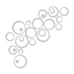 24 Stück 3D DIY Kreise Dekoration Spiegel Wandaufkleber für TV Hintergrund Home Decor Acryl Dekor Wandkunst – Bild 7