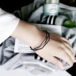 Vintage Brief Open Charms Mehrschichtige Manschettenarmband-Armreifen – Bild 7