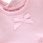 3 Stück Baby-Lätzchen mit Spitze und Schleife für Neugeborene, Speichelhandtücher – Bild 5