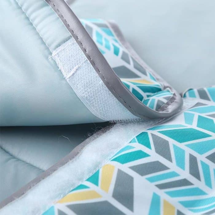 Wickelunterlage für Babys, tragbar, faltbar, wasserdicht, Stillunterlage, One size – Bild 4