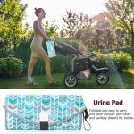 Wickelunterlage für Babys, tragbar, faltbar, wasserdicht, Stillunterlage, One size – Bild 7
