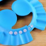 3 Stück sichere Baby-Duschhaube, Kinder-Bademütze, verstellbare Baby-Duschhaube, schützt die Augen, Haarwaschschutz für Kinder, wasserdichte Kappe, Pink+wave, Pink+earflaps, Yellow+earflaps, Blue+earflaps, Yellow+wave, Blue+wave, Yellow+Round, Blue+Rou... – Bild 5