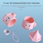 Tragbare, abnehmbare, geschichtete Milchpulverbox für den Außenbereich, versiegelte Milchpulverbox für Babys, 3 Grids, 4 Grids – Bild 8