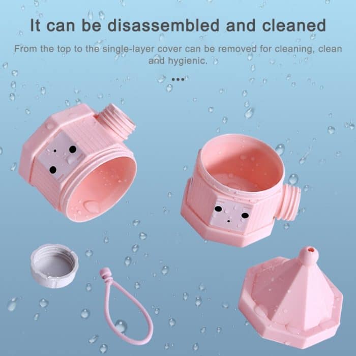 Tragbare, abnehmbare, geschichtete Milchpulverbox für den Außenbereich, versiegelte Milchpulverbox für Babys, 3 Grids, 4 Grids – Bild 8