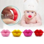3 PCS Neugeborenen Schnuller Rote Lippen Dummy Schnuller Lustige Silikon Baby Nippel Beißring Schnuller Schnuller – Bild 6