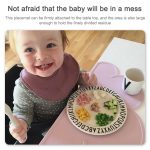 Kinder Wolke Silikon Tischset wasserdichte Umweltschutz Student Tischset, White, Black, Yellow, Blue, Green, Light Pink, Dark Gray, Light Blue, Light Green, Light Gray, Dark  Pink – Bild 6