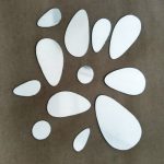 12 PCS/S 3D Spiegel Abnehmbare Wand Aufkleber Für Wohnzimmer Schlafzimmer TV Hintergrund Spiegel Wandbild Wand Dekor – Bild 4