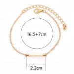 Punk Einfache Doppelknotenschleife Metallkette Armband Böhmischer Retro-Schmuck – Bild 5