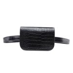 Vintage Damen Alligator PU Leder Hüfttasche Reisegürtel Geldbörsen Fanny Taschen, Fanny Bags