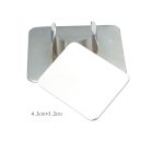 10 PCS Salon Maniküre Finger Ring Farbpalette Make-Up Creme Foundation Mischpalette Kosmetik Make-up Werkzeug Edelstahl Platte – Bild 3