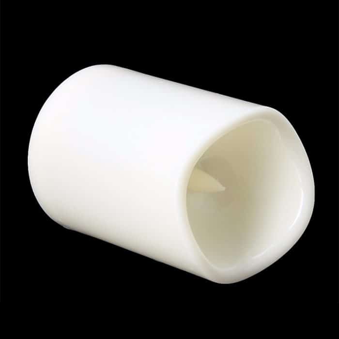 Zylindrische elektronische LED-Kerzenlicht-Simulations-Hochzeits-Kerzenkerze, 15x7.5cm, 13x7.5cm, 10x7.5cm, 7.5x7.5cm, 7.5x7.5cm with remote control, 10x7.5cm with remote control, 13cm with remote control, 15x7.5cm with remote control – Bild 4