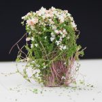 Künstliche handgefertigte Modellmaterial-Sandtisch-Gebäudebuschblume, fertige Blume – Bild 2