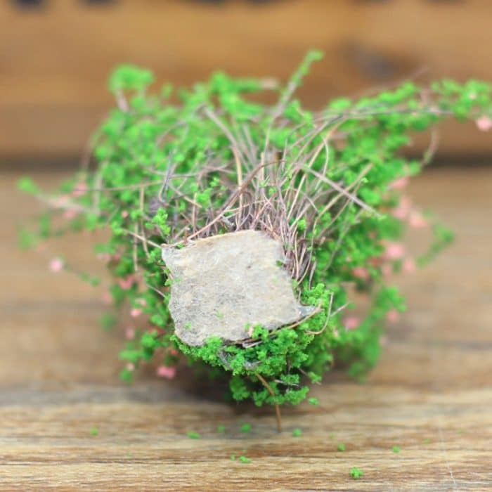 Künstliche handgefertigte Modellmaterial-Sandtisch-Gebäudebuschblume, fertige Blume – Bild 3