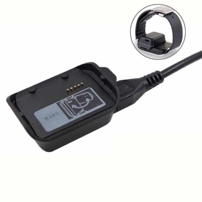 Für Samsung Gear 2 R380 Ladestation Ladestation mit USB-Kabel (schwarz) – Bild 1
