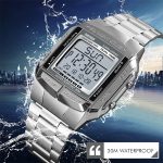 SKMEI 1381 Multifunktionale Herren Outdoor Business Sport Nachtleuchtende wasserdichte digitale Armbanduhr – Bild 7