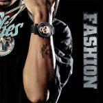 SKMEI 9178 Totenkopf-Muster, multifunktionale Outdoor-Herrenmode, wasserdichte Quarz-Armbanduhr – Bild 8