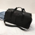 Weiche Nylon-Stoff-Schulter-Sport-Gymnastik-Yoga-Handtasche – Bild 2