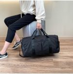 Weiche Nylon-Stoff-Schulter-Sport-Gymnastik-Yoga-Handtasche – Bild 3