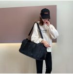 Weiche Nylon-Stoff-Schulter-Sport-Gymnastik-Yoga-Handtasche – Bild 5