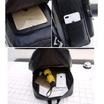 Breiter Riemen, lässige PU-Leder-Doppel-Umhängetasche, Messenger-Tasche für Herren – Bild 7