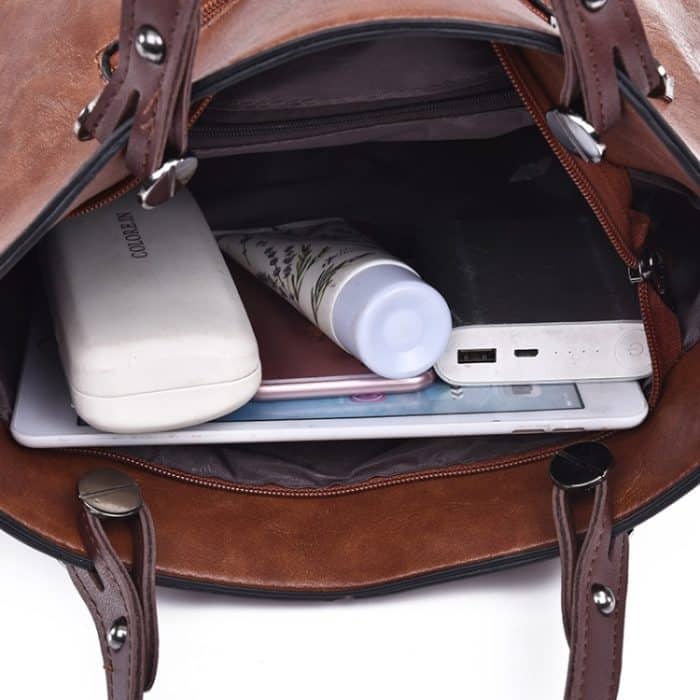 Modische, lässige PU-Umhängetasche, Damenhandtasche, Umhängetasche – Bild 10