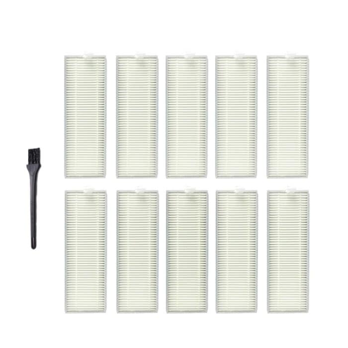 XI268 10 PCS I259 Filter + G101 Kleine schwarze Bürste für ILIFE A7 A9 – Bild 1