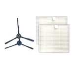 XI279 1 Paar I258 Seitenbürste + 2 PCS I206 Filter für ILIFE V8S