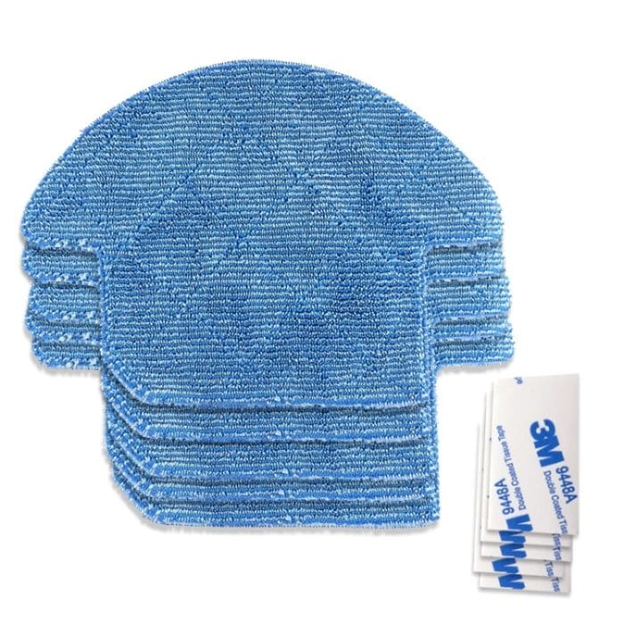 XI1752 5 Stück I260 Lappen + 5 Stück G604 Magic Adhesive Stickers für ILIFE V7S / V7S Pro – Bild 1