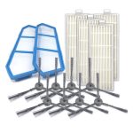 XI223 4 Paare K614 Seitenbürste + 2 Stück I205 Anfangseffektfilter + 4 stücke Filter I207 Kits für ILIFE A4 / A4S / A6 – Bild 8