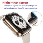 ENKAY Hat-Prince 2 in 1 TPU Halbverkleidete Schutzhülle + 3D-Vollbild-PET-HD-Displayschutz für gebogene Wärmebiegung für Apple Watch Series 4 40 mm – Bild 3