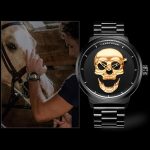 JIANGYUYAN 1739 Herren-Quarz-Armbanduhr, modisch und lässig, mit Edelstahlband – Bild 6