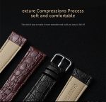 419 YAZOLE Herren-Armbanduhr, modisch, Business-Lederband, Quarz-Armbanduhr (schwarz) – Bild 8