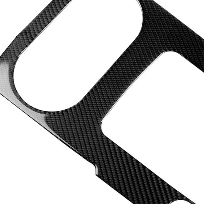 3 PCS Car Carbon Fiber Gear Panel Dekoraufkleber für Audi A3, mit Motorstartknopfdekoration – Bild 3