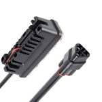 2 PCS DC 12V 6W 400 LM 6000K Tri Circular Car DRL & Blinker (weißes Licht + gelbes Licht), Kabellänge: 50 cm – Bild 3