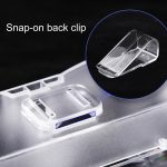 Auto-Multifunktions-Brillenetui, Sonnenbrillen-Aufbewahrungshalter mit Kartensteckplatz, Diamant-Stil, Diamond Style (Black), Diamond Style (Pink), Diamond Style (Beige), Diamond Style (Transparent) – Bild 6