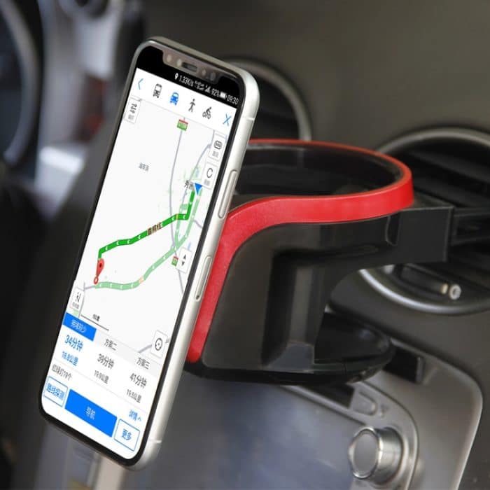 2-in-1-Auto-Luftauslass-Magnethalterung für Getränkebecher, Telefonhalter, 2 in 1 Phone Holder, 2 in 1 Phone Holder(Red) – Bild 10