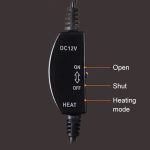 Auto-Zigarettenanzünder-Steckdose, Sitzheizung, Kissen, wärmer, Abdeckung, Winter, beheizt, warme Matte – Bild 4