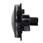 2 Stück 8W DC 12V CAR SUV REFIT LED Rad Augenbraue Signal für Jeep Wrangler JK 07-17, Spezifikation: Stoßmontage mit Blende – Bild 5