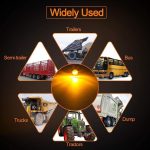 10 Stück MK-009 3/4 Zoll Auto/LKW 3 LEDs Seitenmarkierungs-Anzeigeleuchten Glühlampe, MK-009(Red Light), MK-009(Blue Light), MK-009(Green Light), MK-009(White Light), MK-009(Yellow Light) – Bild 4