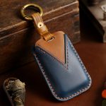 Für Land Rover Auto Rindsleder Schlüssel Schutzhülle Schlüsseletui, For Land Rover – Bild 2