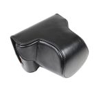 PU-Leder-Kamera-Ganzkörpertasche mit Riemen für FUJIFILM X-A7 / X-A20 (15-55-mm-Objektiv), For FUJI X-A7