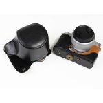 PU-Leder-Kamera-Ganzkörpertasche mit Riemen für FUJIFILM X-A7 / X-A20 (15-55-mm-Objektiv), For FUJI X-A7 – Bild 4