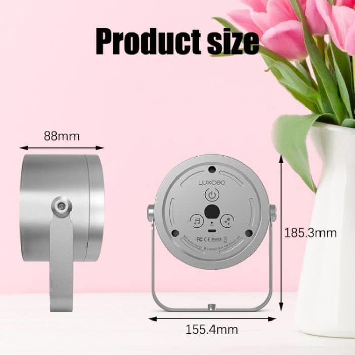 LUXCEO Mood2 RGB-Atmosphären-Fülllicht, Desktop-Rhythmus-Tonabnehmerlampe mit Fernbedienung – Bild 7