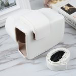 Für Canon EOS R10 Kamera Ganzkörper-Kameratasche aus magnetischem Leder mit Riemen, For Canon EOS R10 – Bild 2