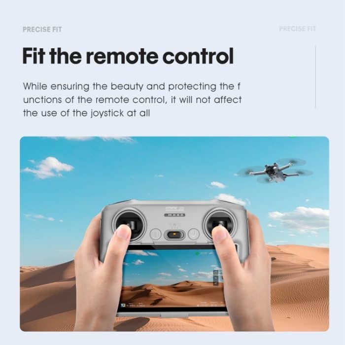 STARTRC stoßfestes und kratzfestes Silikongehäuse für die DJI Mini 3 Pro-Fernbedienung, For DJI Mini 3 Pro Remote Control(Grey), For DJI Mini 3 Pro Remote Control(Black) – Bild 4