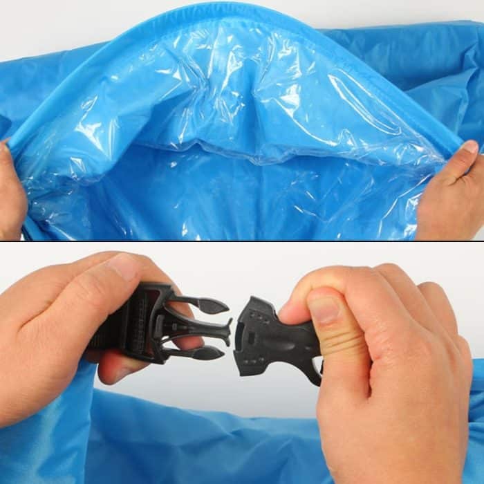 Tragbares Lazy Water aufblasbares Sofa für den Außenbereich, Strandgras-Luftbett, Größe: 200 x 70 cm, 200 x 70cm Sky Blue, 200 x 70cm Black, 200 x 70cm Green, 200 x 70cm Pink, 200 x 70cm Rose Red – Bild 2