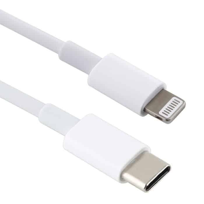 12W 5V / 2A USB-C / Typ-C bis 8 Pin PD Schnelles Ladekabel für iPhone, iPad, Kabellänge: 1M – Bild 3